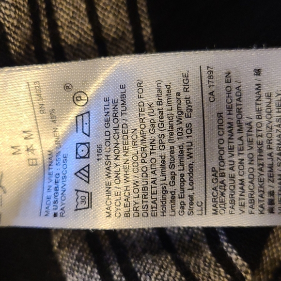 Gap linen wrap skirt - Picture 3 of 3